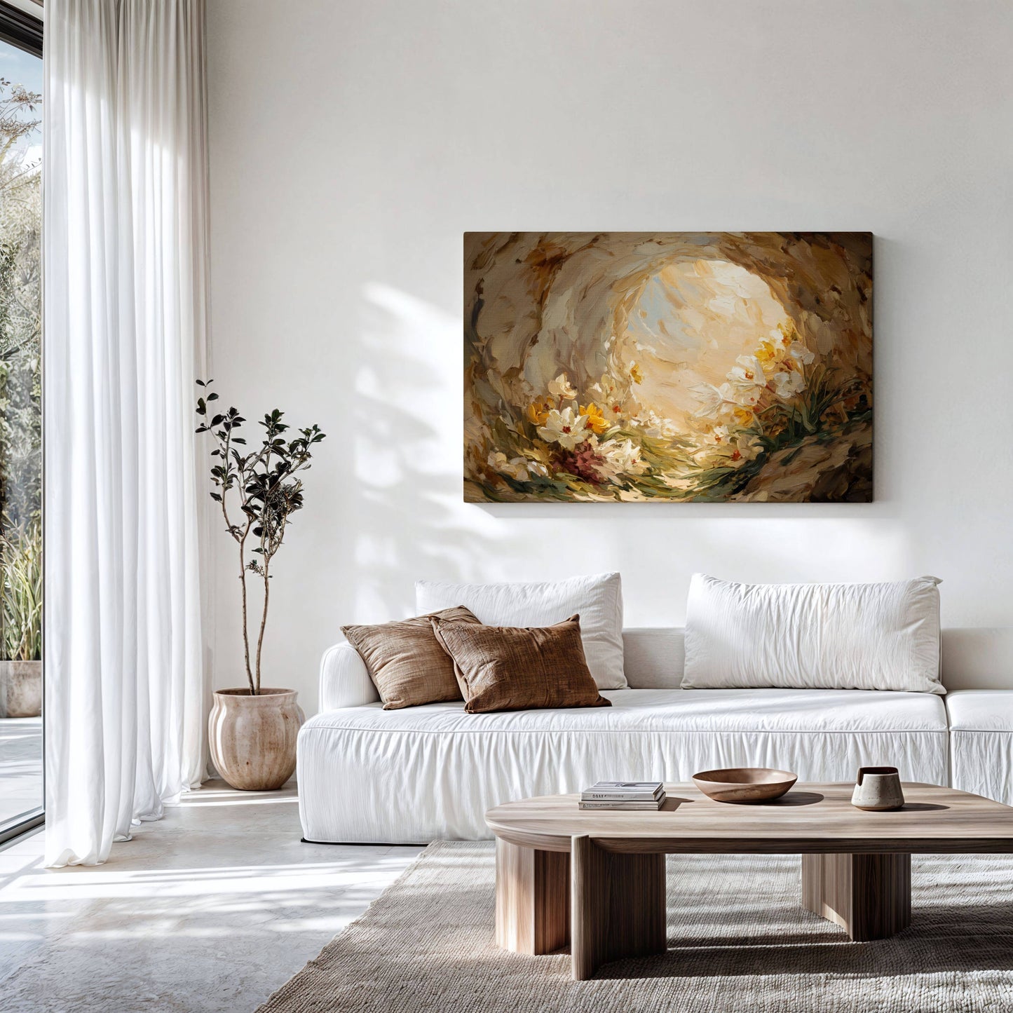 The Empty Tomb of Life | Canvas