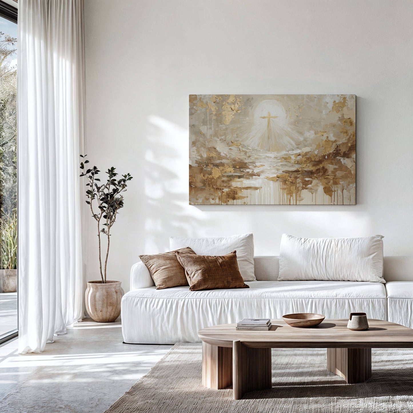 The Light of the Cross | Canvas