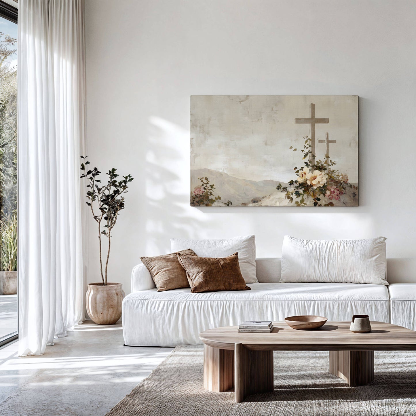 Blossoms at Calvary | Canvas