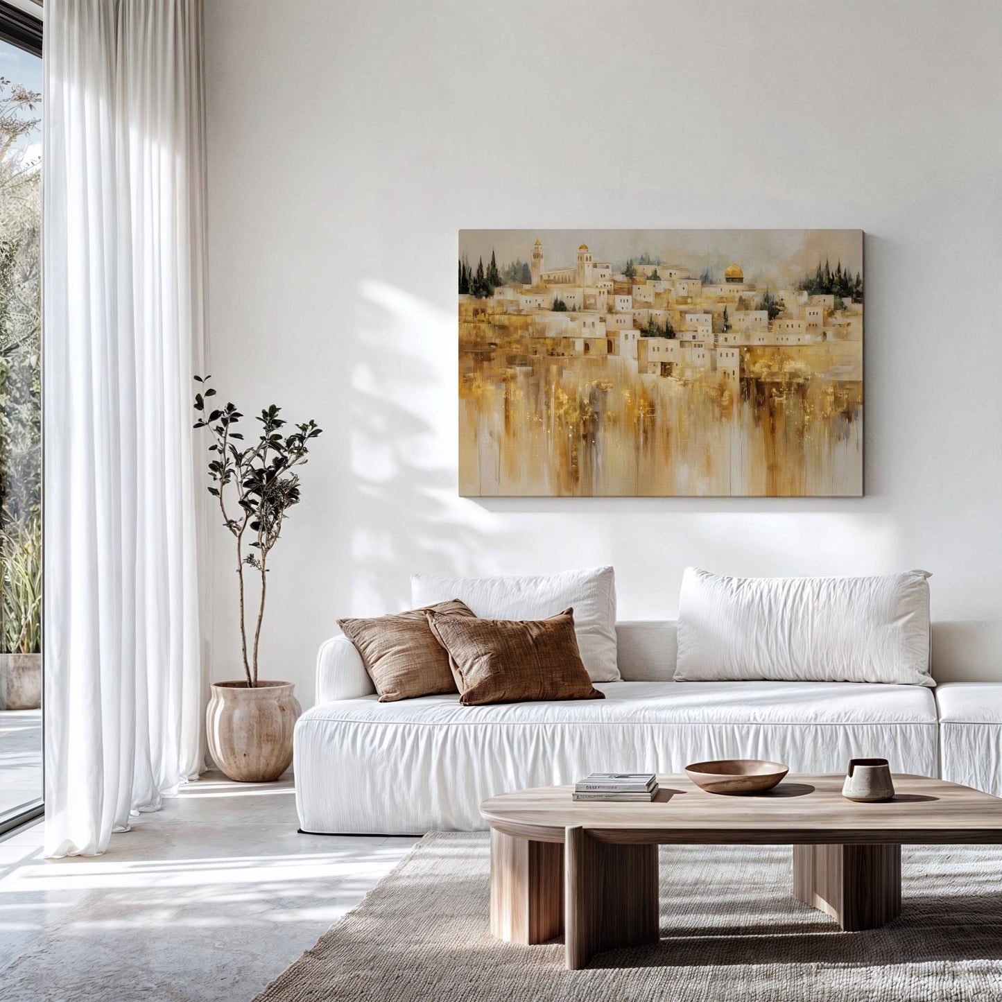 Golden Jerusalem | Canvas