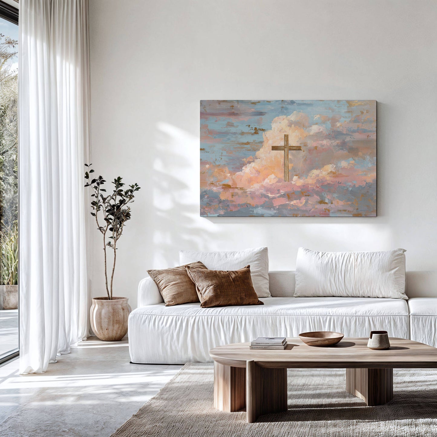 The Cross in Glory | Canvas