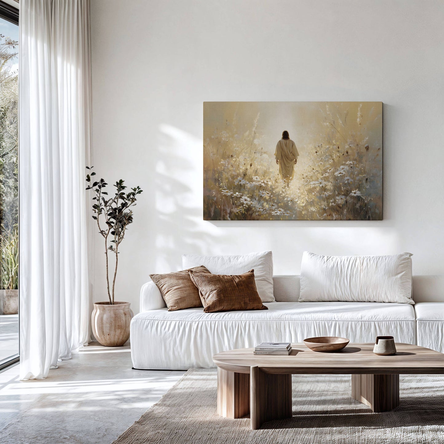 He Leads Me to Stillness | Canvas