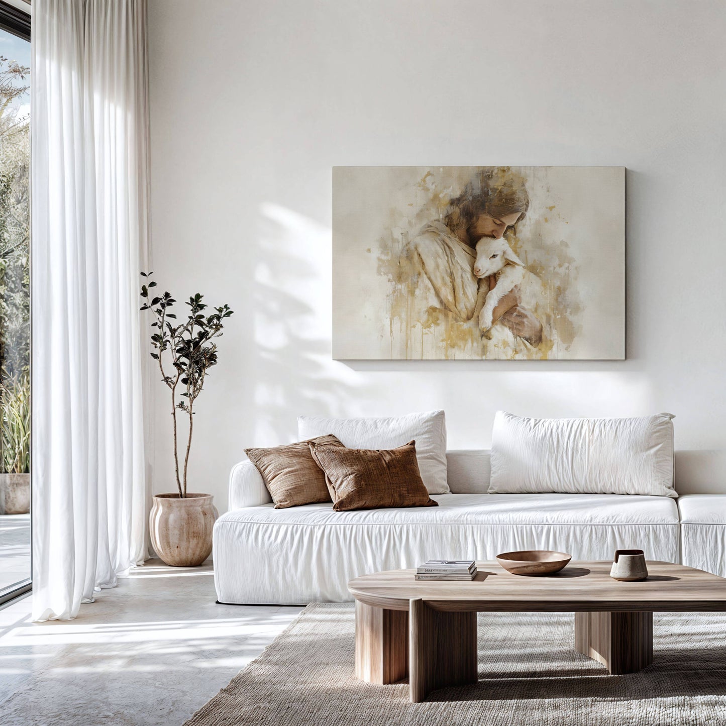 Held by the Shepherd | Canvas