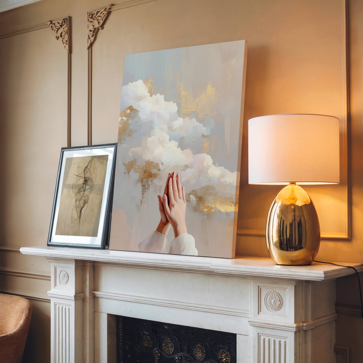 Hands Lifted to Heaven | Canvas