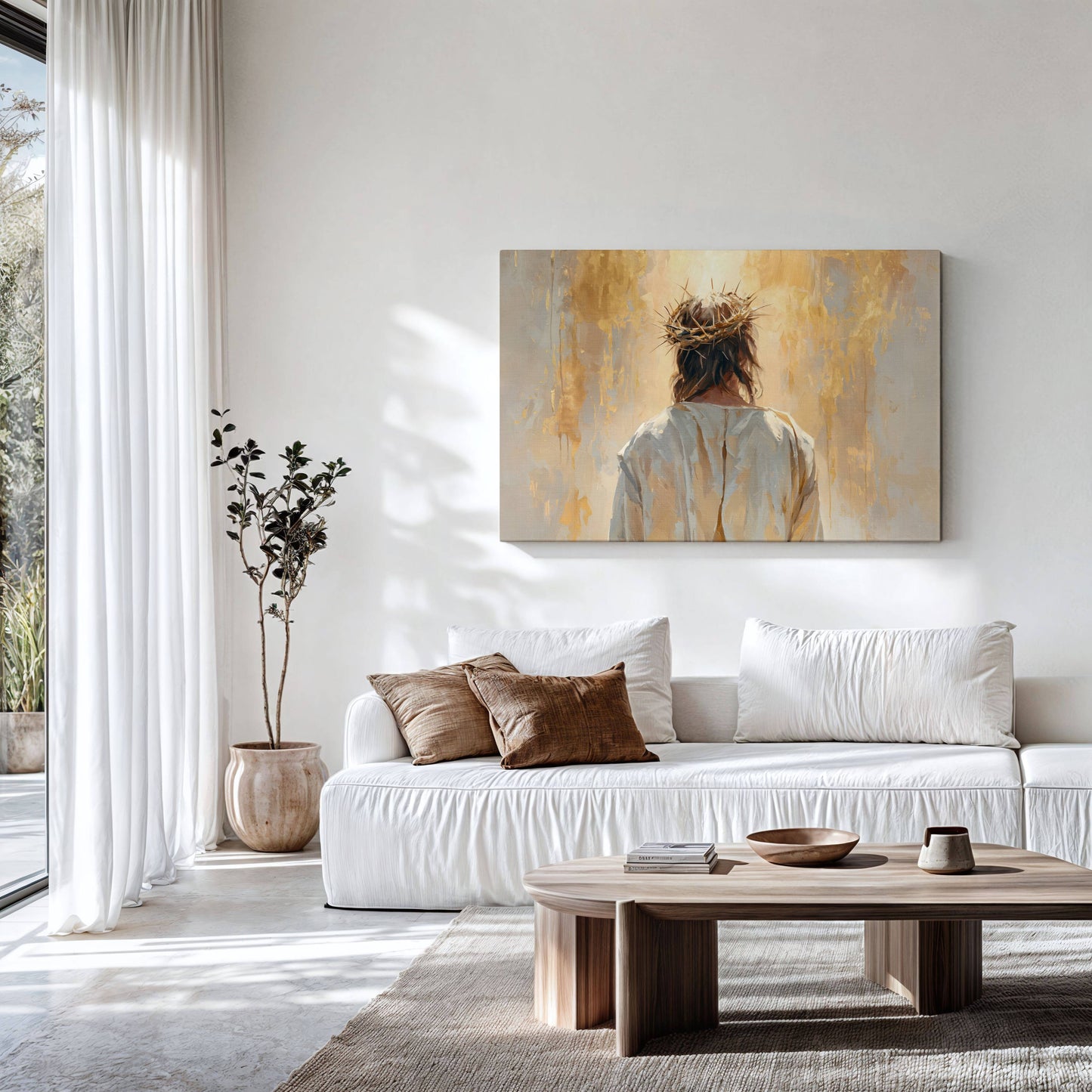Crowned for Our Redemption | Canvas