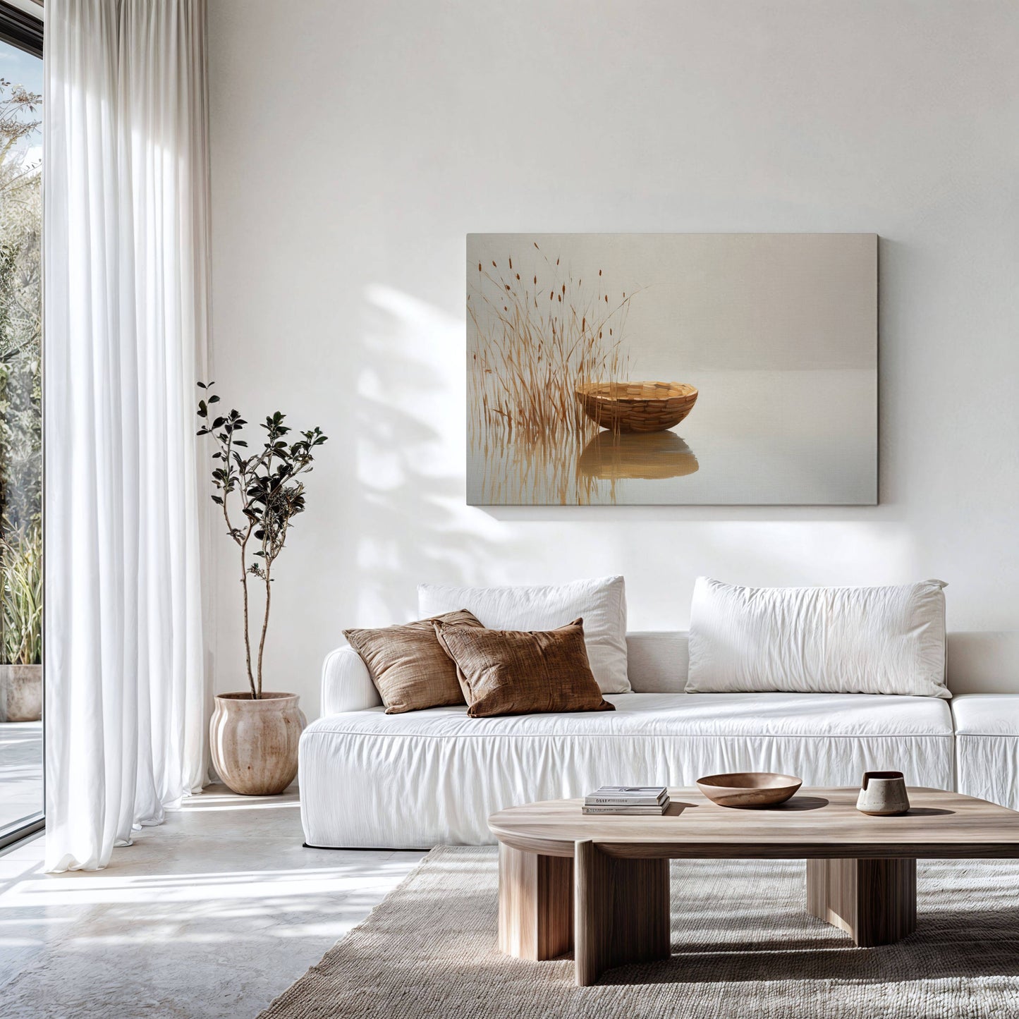 Hidden Among the Reeds | Canvas
