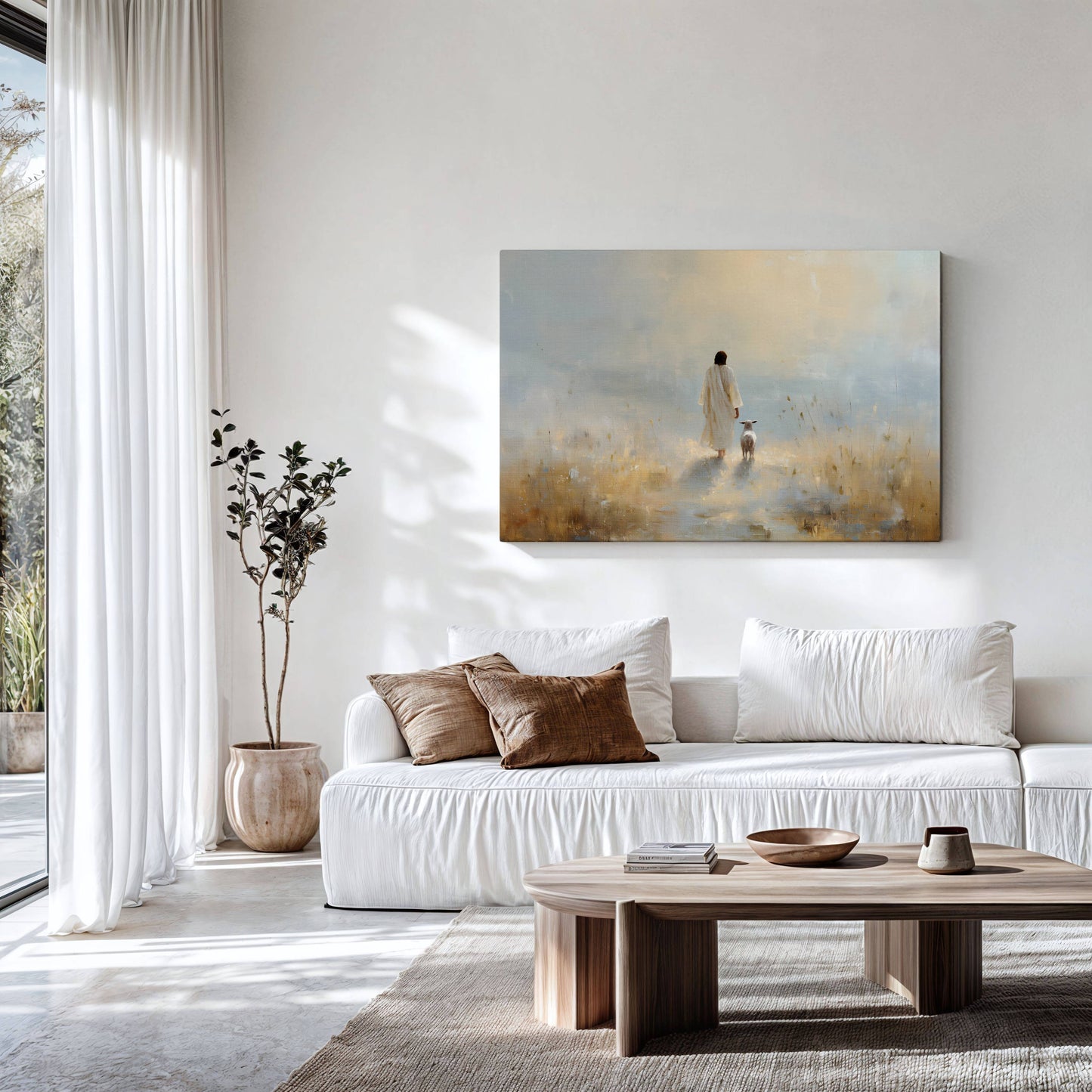 He Left the Ninety-Nine | Canvas