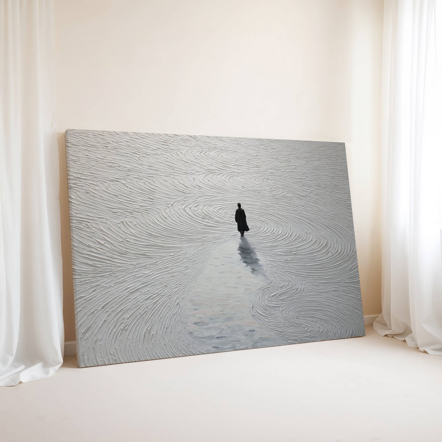 The Path Above the Waves | Canvas