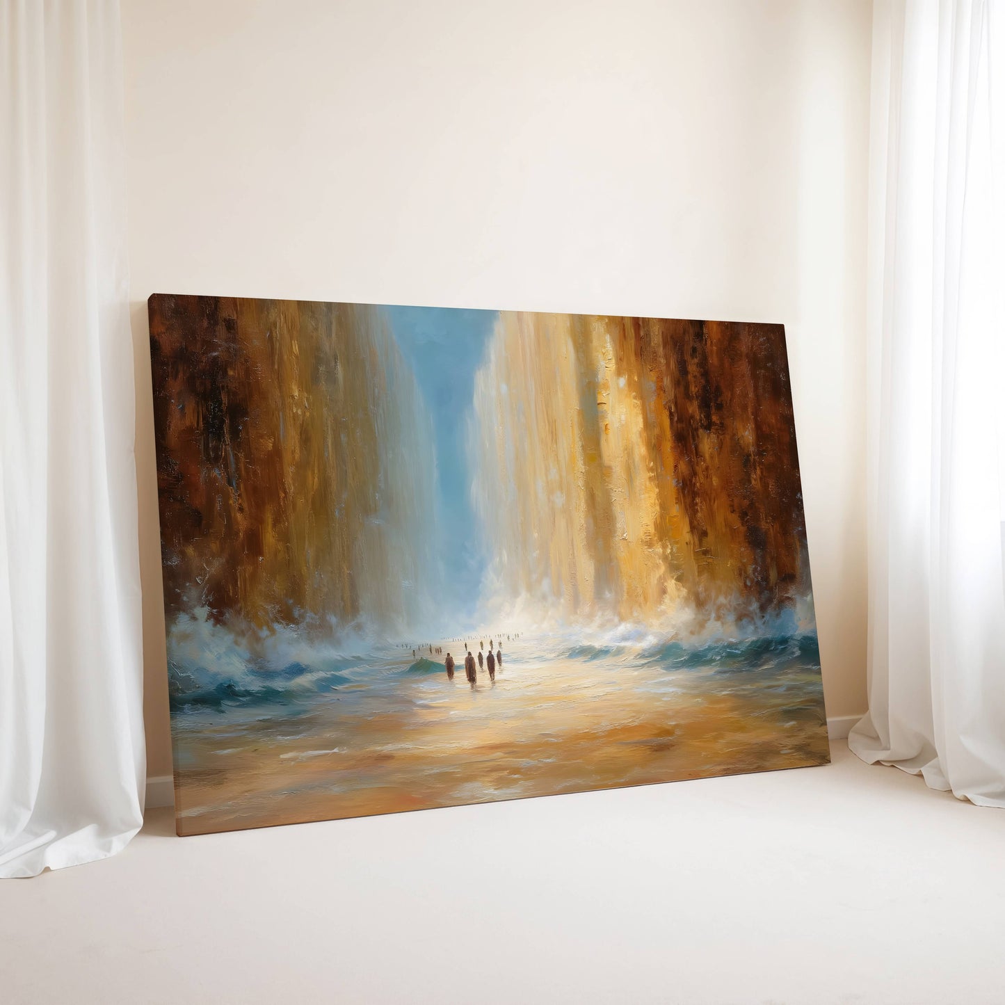 Walk Through the Waters | Canvas