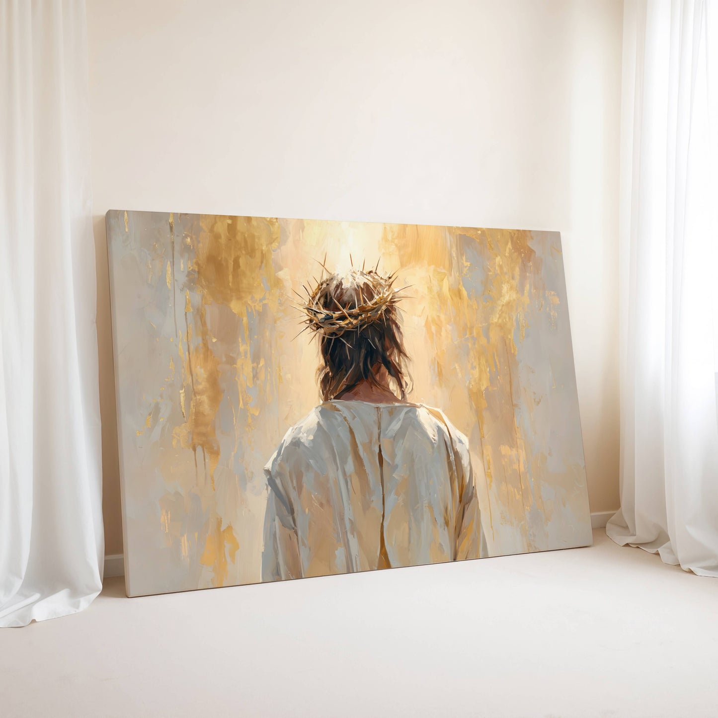 Crowned for Our Redemption | Canvas