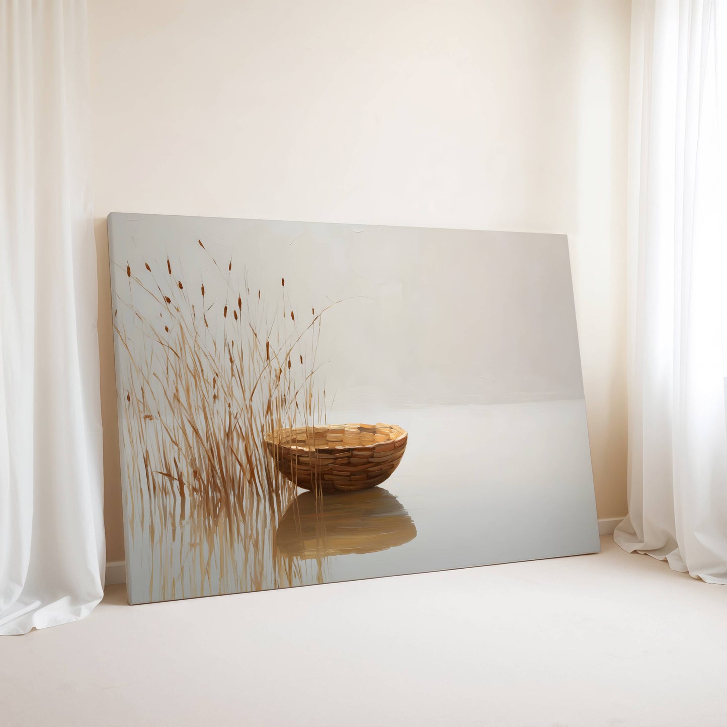 Hidden Among the Reeds | Canvas