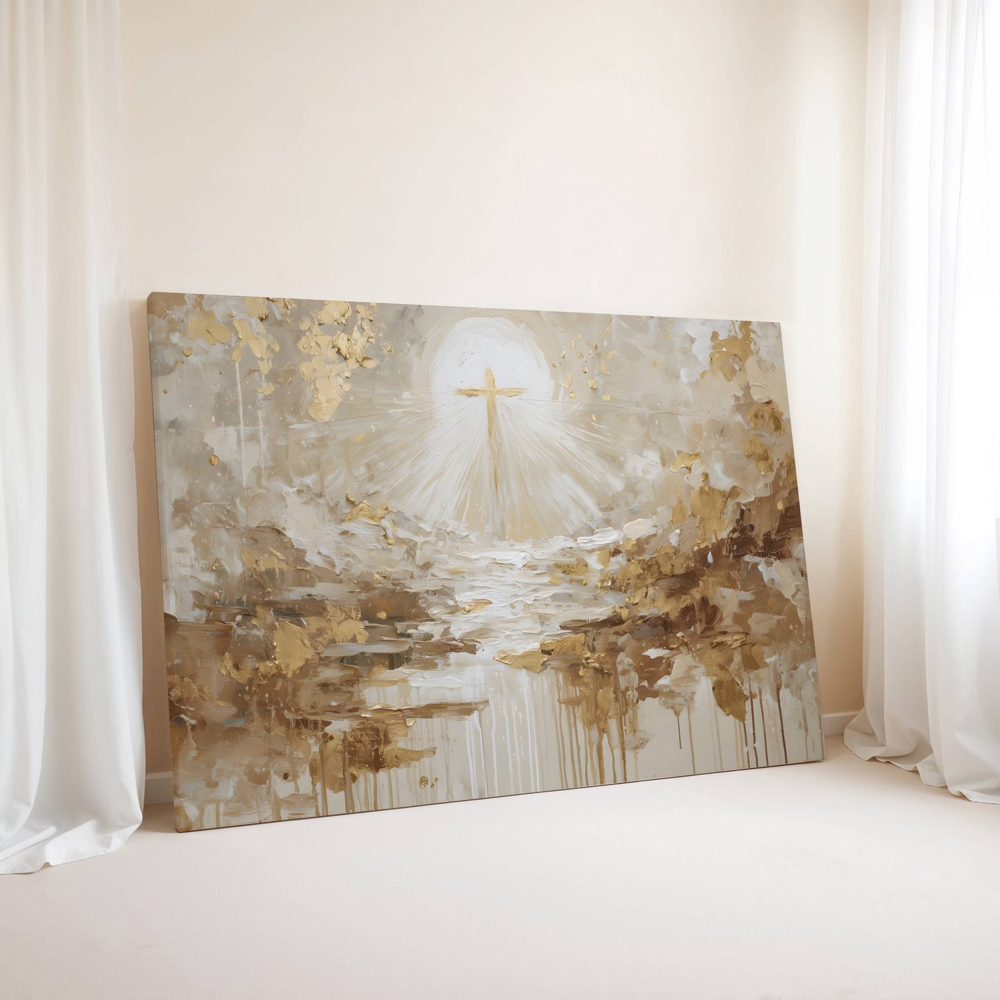 The Light of the Cross | Canvas