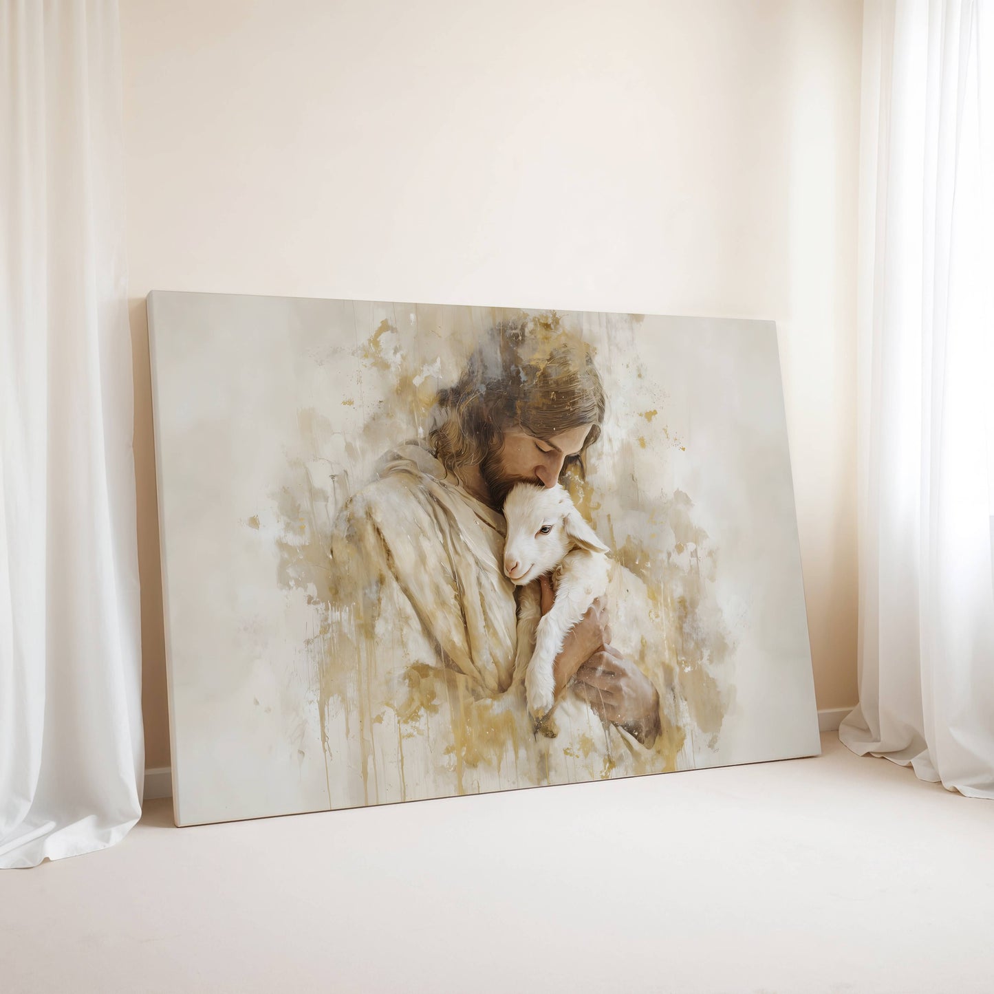 Held by the Shepherd | Canvas