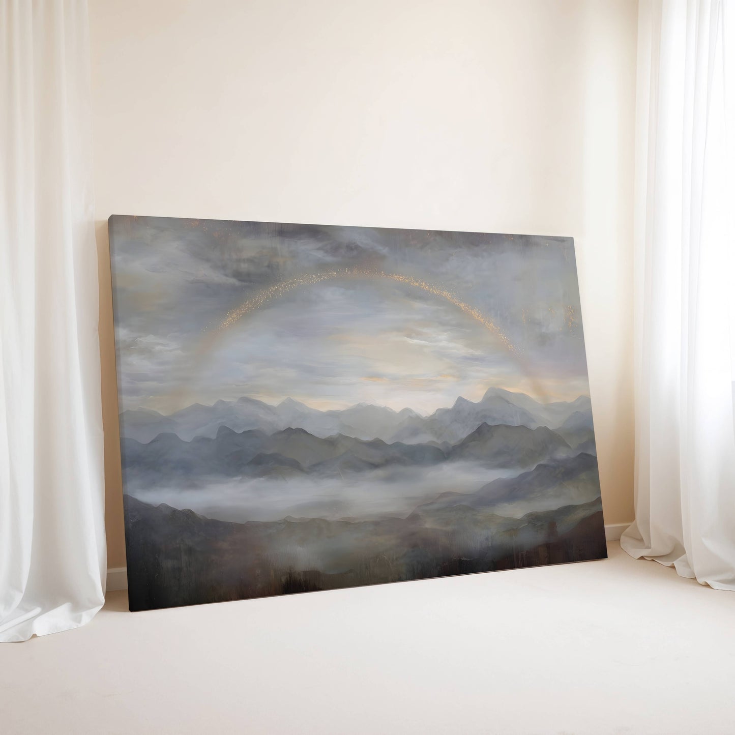 Promise Over the Peaks | Canvas