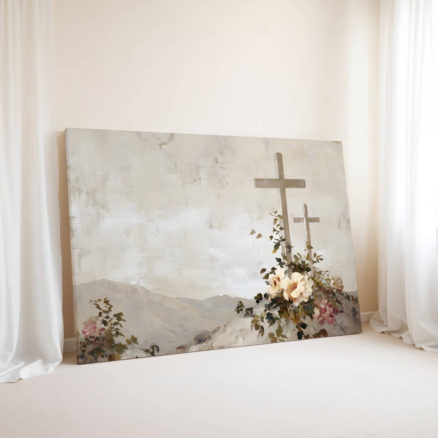 Blossoms at Calvary | Canvas