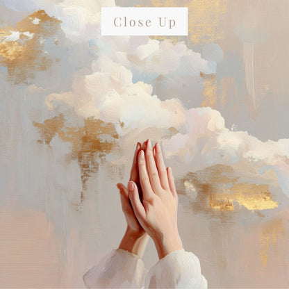 Hands Lifted to Heaven | Canvas