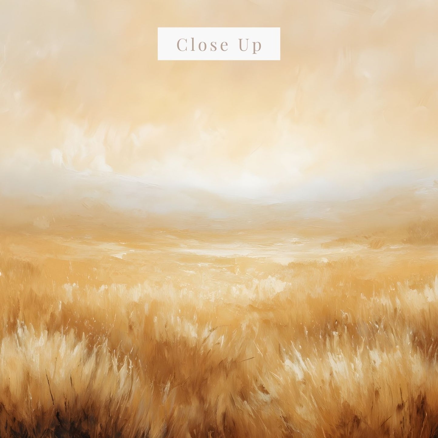 The Golden Fields of Grace | Canvas