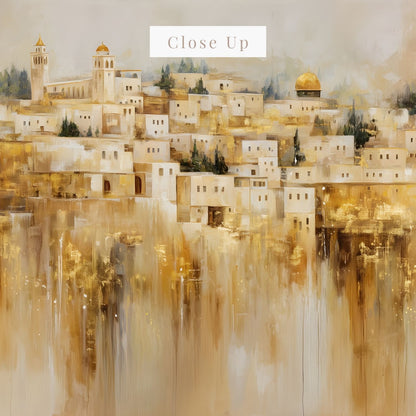 Golden Jerusalem | Canvas