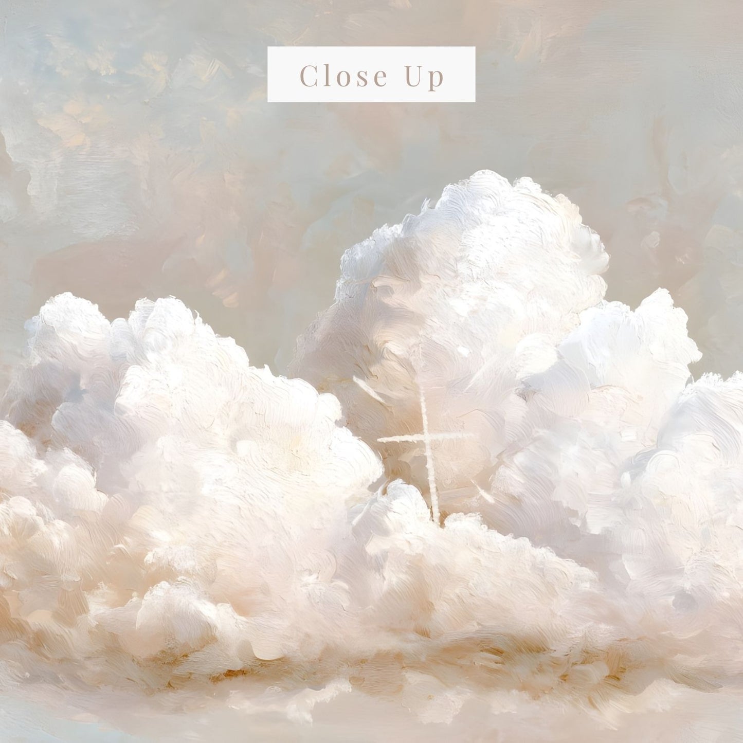 Cross in the Clouds | Canvas