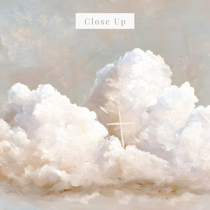 Cross in the Clouds | Canvas