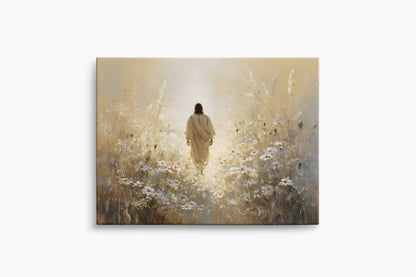 He Leads Me to Stillness | Canvas