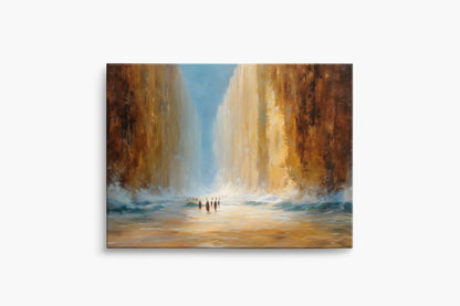 Walk Through the Waters | Canvas