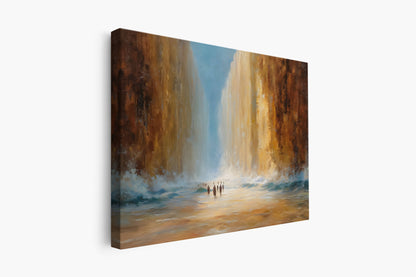 Walk Through the Waters | Canvas