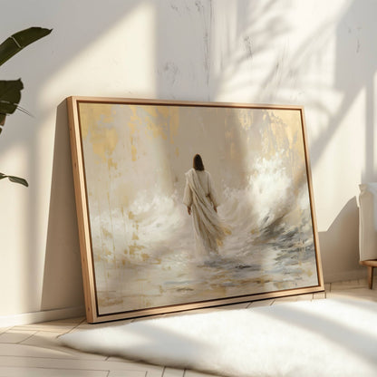 He Walked Upon the Storm | Canvas