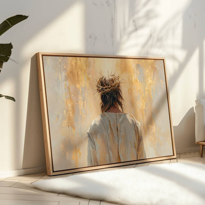 Crowned for Our Redemption | Canvas