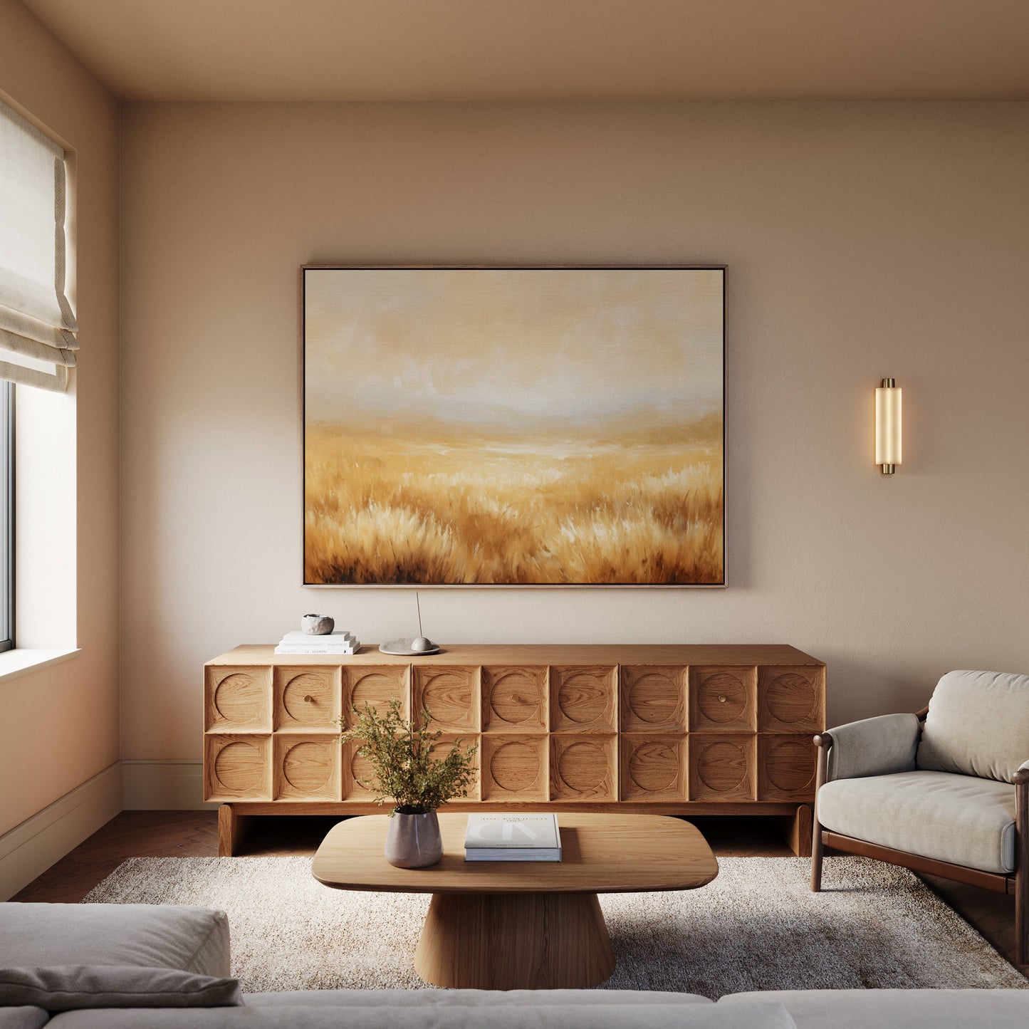 The Golden Fields of Grace | Canvas