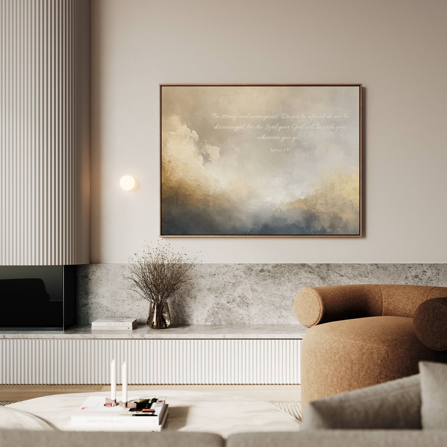 Courage in the Clouds | Canvas
