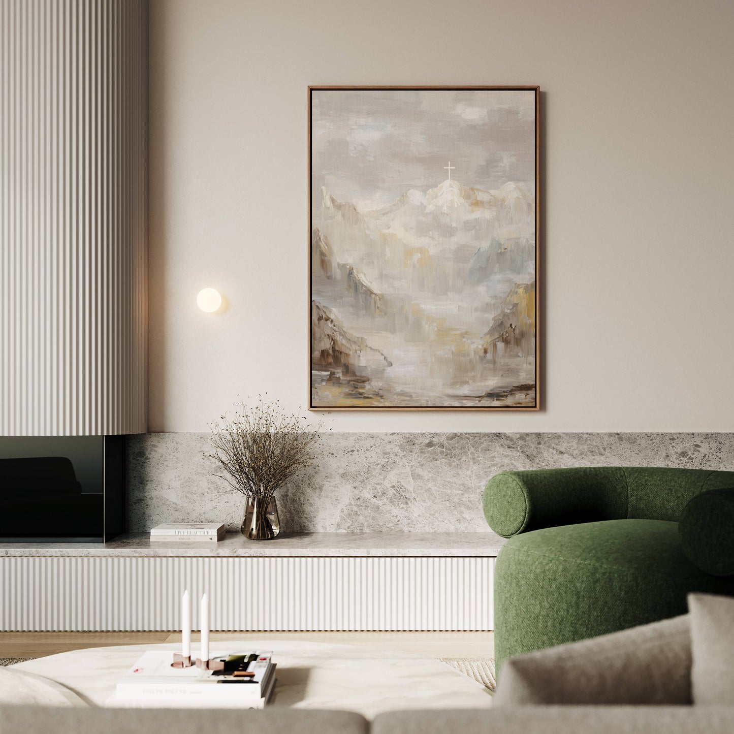 The Summit of Salvation | Canvas