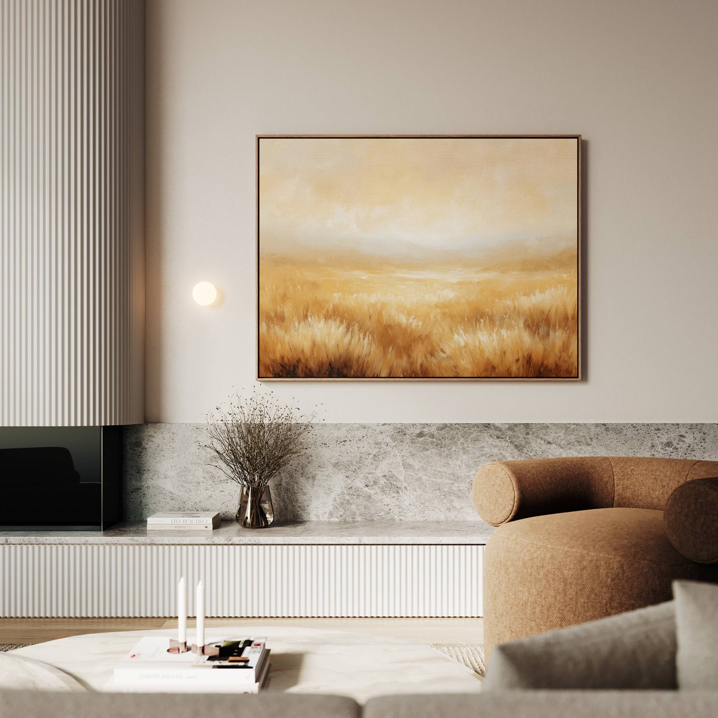 The Golden Fields of Grace | Canvas