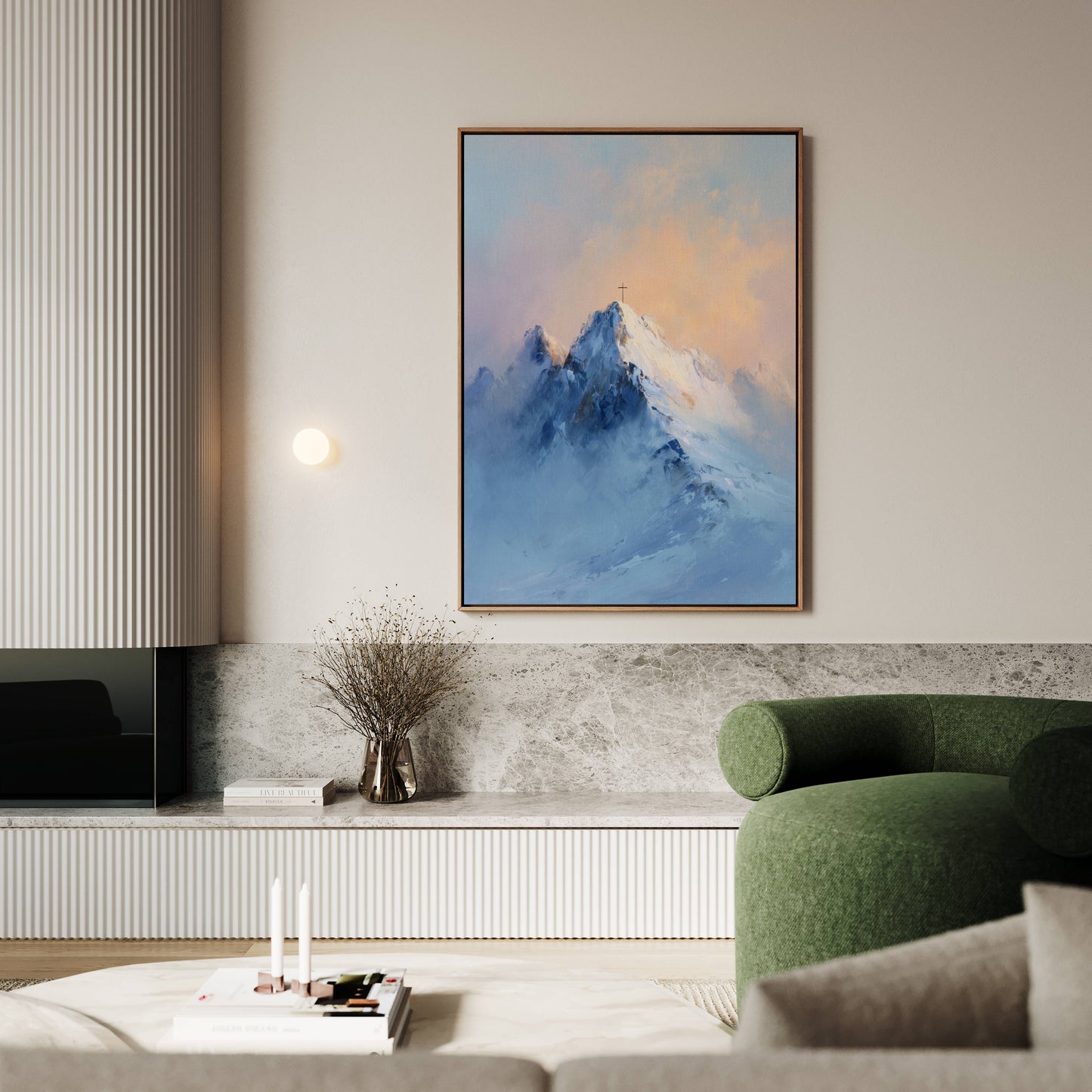 The Mountain of Redemption | Canvas