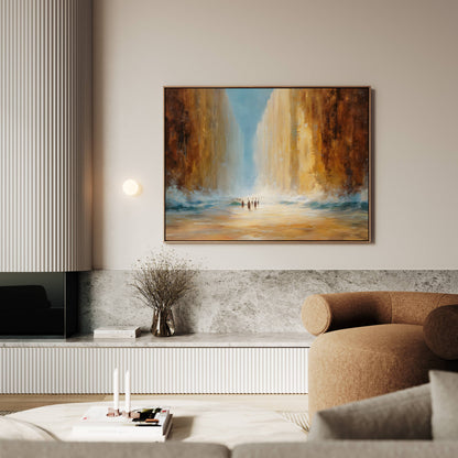 Walk Through the Waters | Canvas