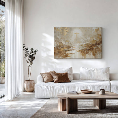 The Light of the Cross | Canvas